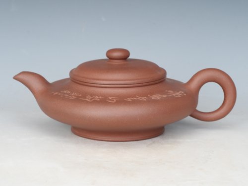 冯文娟紫砂壶 虚扁 