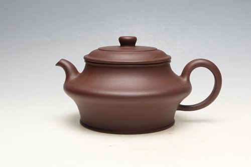 郁建超紫砂壶 高虚扁 