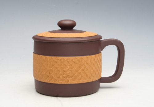 李岩紫砂壶 回纹杯 