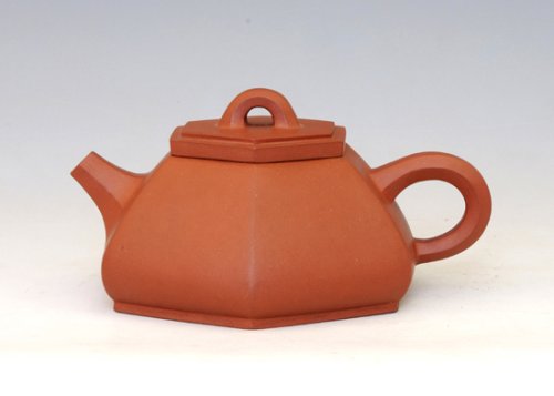 赵志东紫砂壶 六方石瓢250cc 