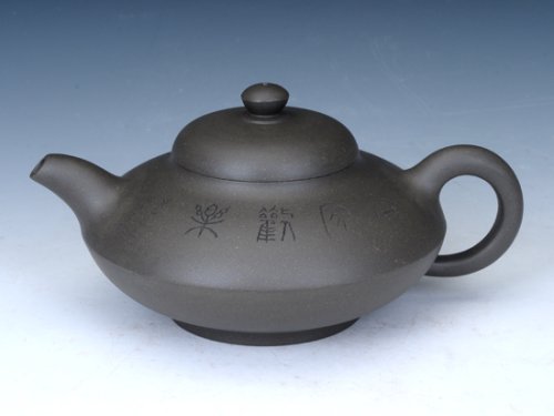 周奇鸣紫砂壶 合欢壶 