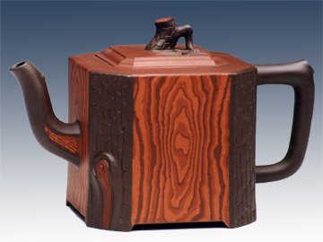 孔春华紫砂壶 松桩 
