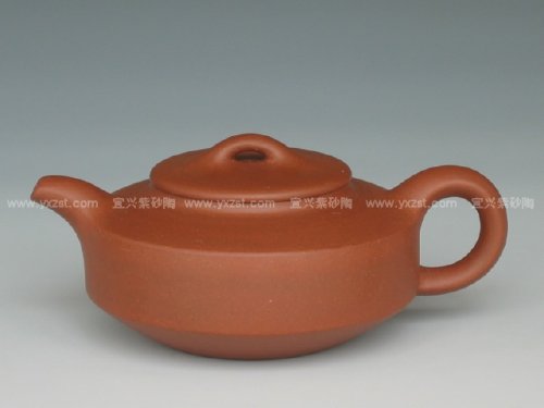 姜新伟紫砂壶 汉扁 