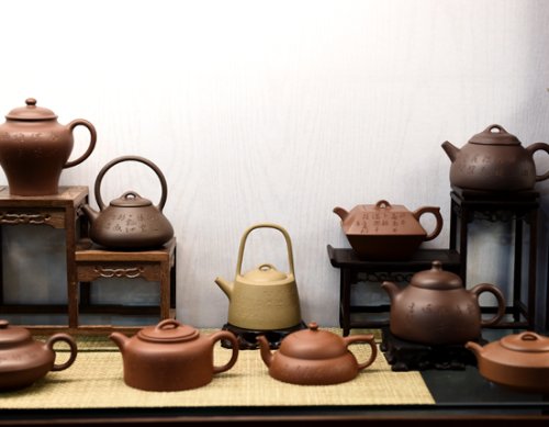 韦忠紫砂壶 曼生十八式 