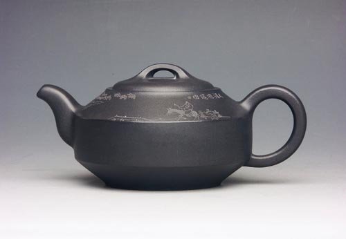 周忠兴紫砂壶 汉君 