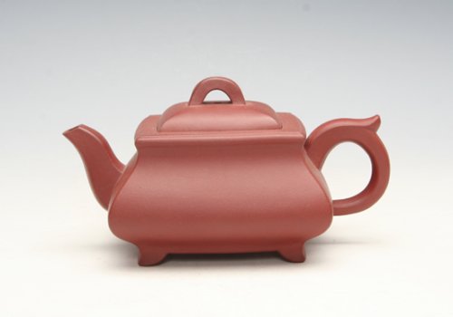 连士舫紫砂壶 四方 