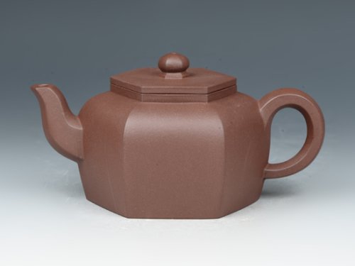 朱大伟紫砂壶 六方仙玉 