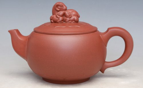 江丽芬紫砂壶 喜洋洋壶 