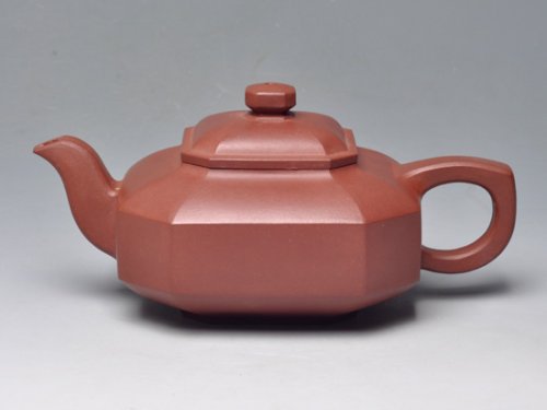 范育君紫砂壶 八福临门 拼紫泥 280cc 