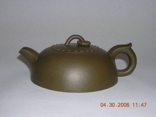 董震红紫砂壶 半月壶 