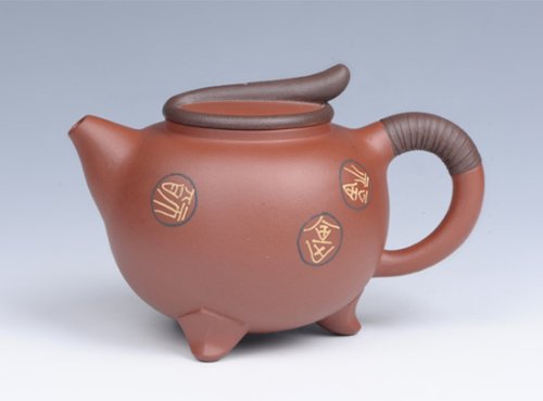 周惠初紫砂壶 人生五福 