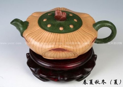 紫砂壶 春夏秋冬 