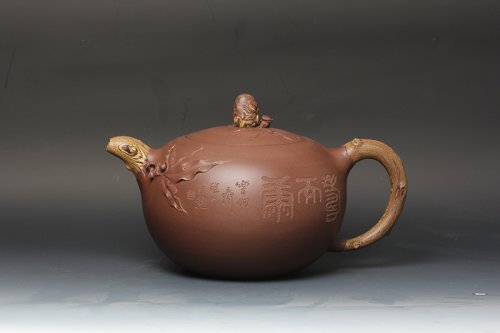 黄自英紫砂壶 寿而康壶 