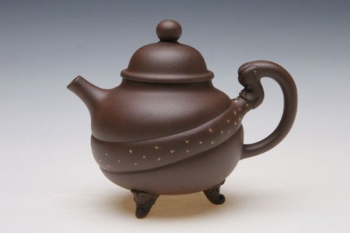 鲍雯君紫砂壶 天龙顶珠壶 
