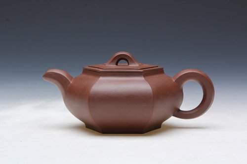 葛鹏紫砂壶 小六方 