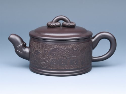 张丽妹紫砂壶 龙坛壶 