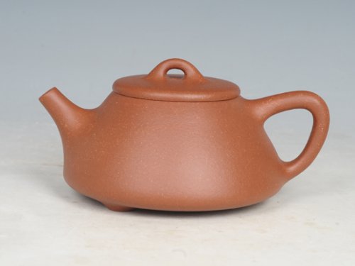冯文娟紫砂壶 降坡泥石瓢 