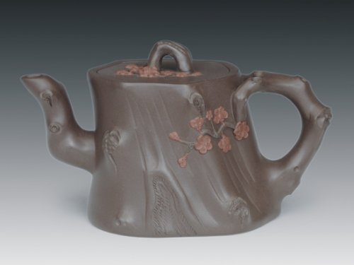 罗有财紫砂壶 梅桩 