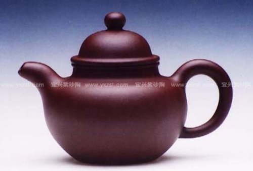 袁国强紫砂壶 掇球 