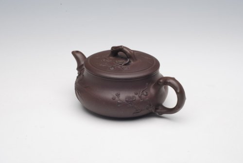 陈健紫砂壶 青梅竹马 