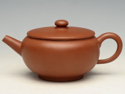 蒋彩萍紫砂壶 碗壶 泥料：朱泥 150cc 