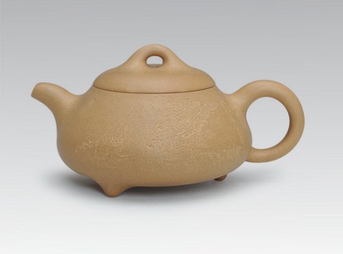 丁盛紫砂壶 矮石瓢 