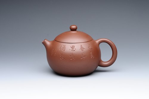 谈文俊紫砂壶 西施壶 