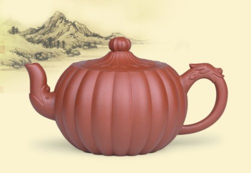 孙跃强紫砂壶 菊花云龙 