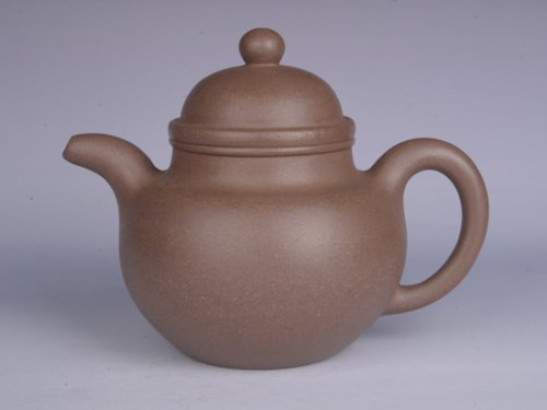 周可明紫砂壶 掇球 