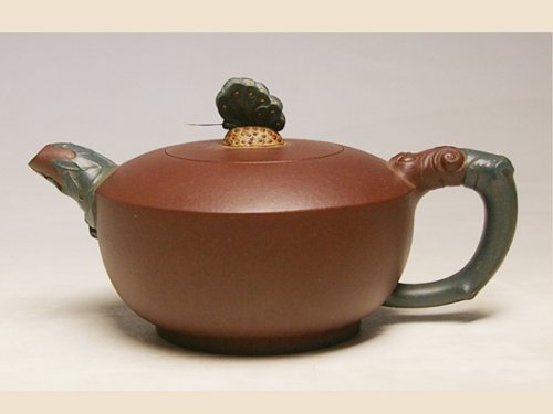 郭超刚紫砂壶 彩蝶 