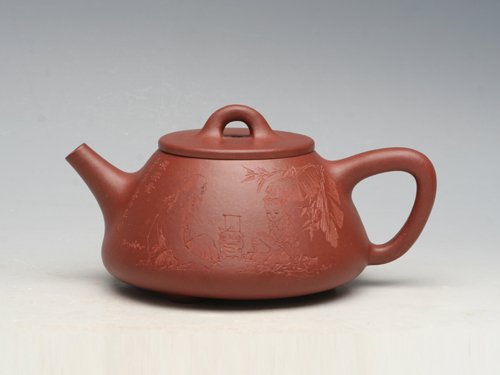 邹辉紫砂壶 石瓢（全手工） 