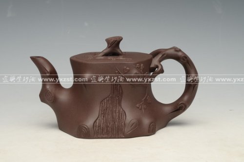 吕小华紫砂壶 树桩 
