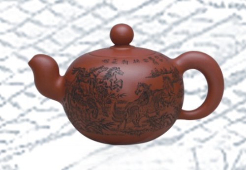 陈午敏紫砂壶 一粒珠 
