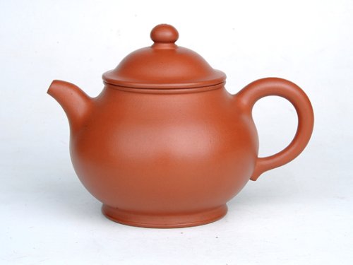 陈珍华紫砂壶 潘壶  容量：250CC  泥料：朱泥 
