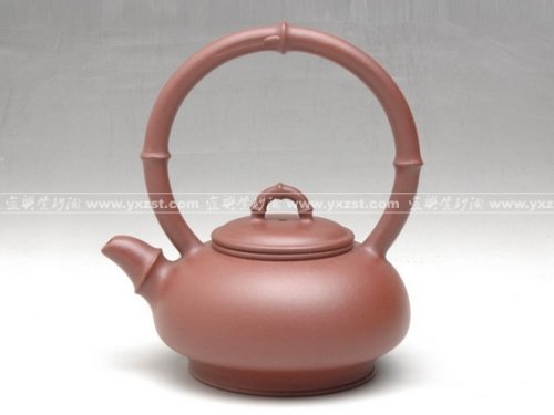 王芳紫砂壶 竹提壶 