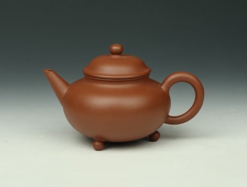 余丝雯紫砂壶 三足水平 