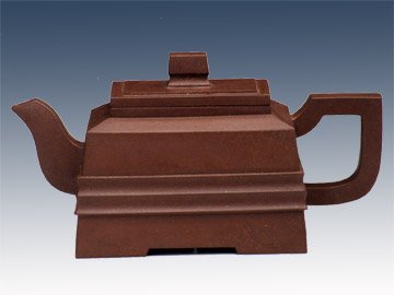 王国祥紫砂壶 宝方壶 