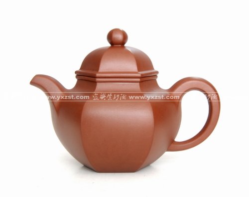 周寅福紫砂壶 六方掇球<周寅福> 