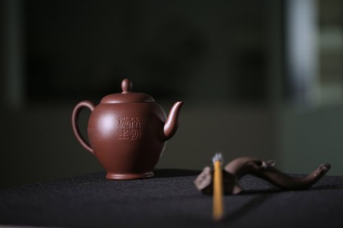 潘胜军紫砂壶 客来归 