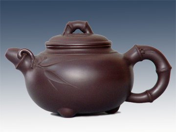 汤建林紫砂壶 润竹 