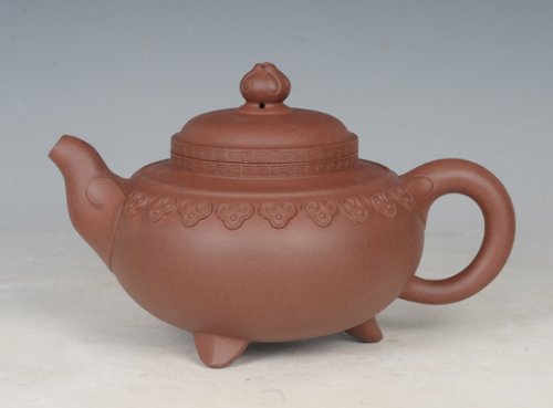 许雪强紫砂壶 云肩如意 