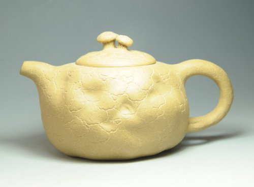 欧亚菲紫砂壶 灵芝供春 