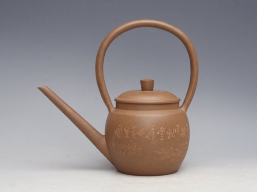 浦兮凤紫砂壶 老茶馆提梁 珍藏老... 