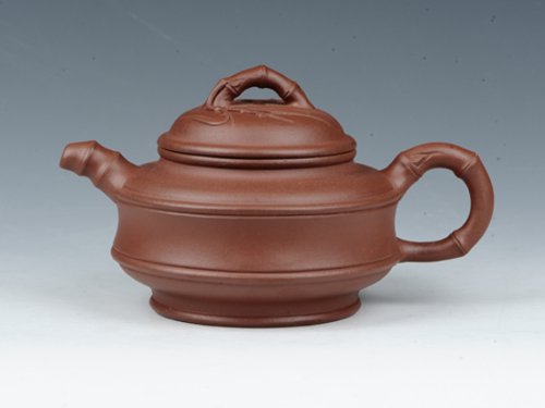 朱大伟紫砂壶 双线竹鼓 