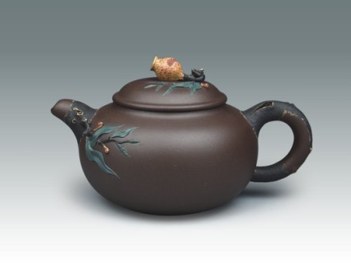 姜建荣紫砂壶 福禄寿 