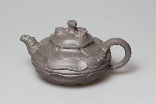 李昌鸿紫砂壶 风卷葵 