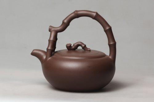 何敏紫砂壶 富竹 