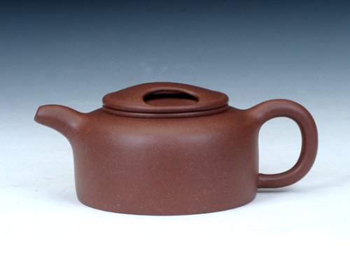 周奇鸣紫砂壶 牛盖莲子壶 