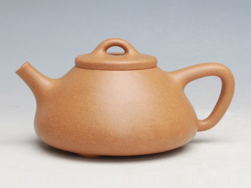 洪美华紫砂壶 石 瓢（段泥） 