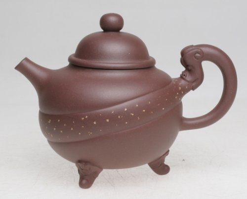 陈顺仙(大)紫砂壶 天龙顶珠 